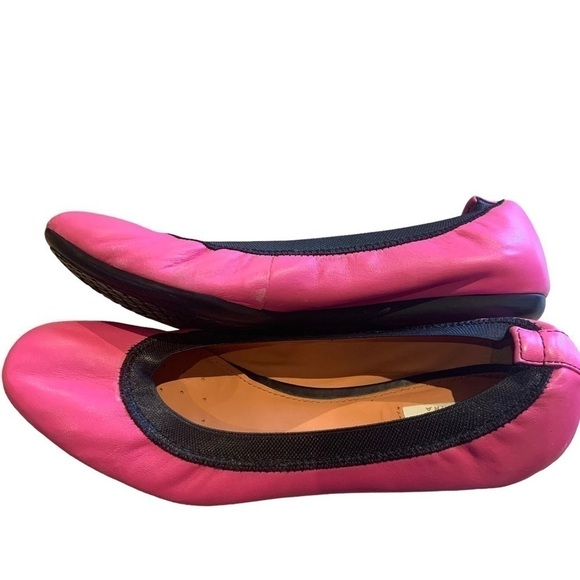 Geox Respira Hot Pink Ballet Flats - Picture 3 of 11